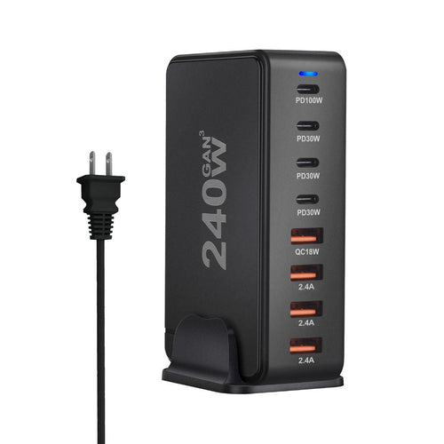 240W GaN 8-Port Charger