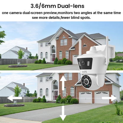 Dual Lens WiFi Camera