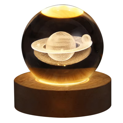 Lunar Glow Crystal Sphere